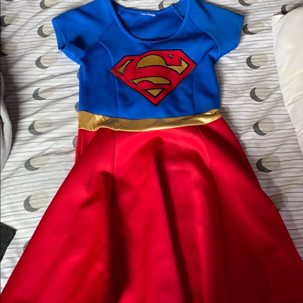 Kids supergirl dress